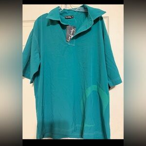 NWT Black Clover USA Live Lucky Polo Size XXL